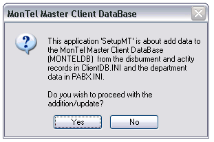 Master Client DB add clientdb.ini