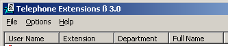 Telephone Extension List (ext32) ) Top