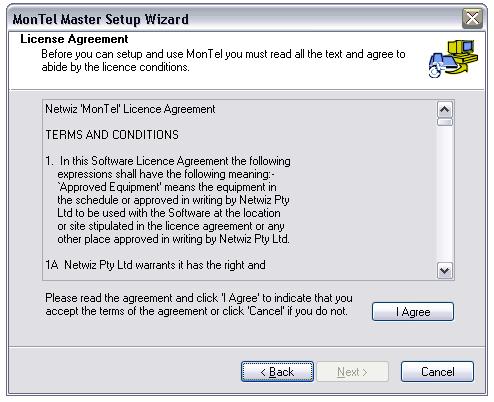 License agreement