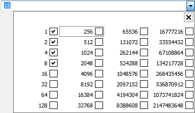 mtbitfield control